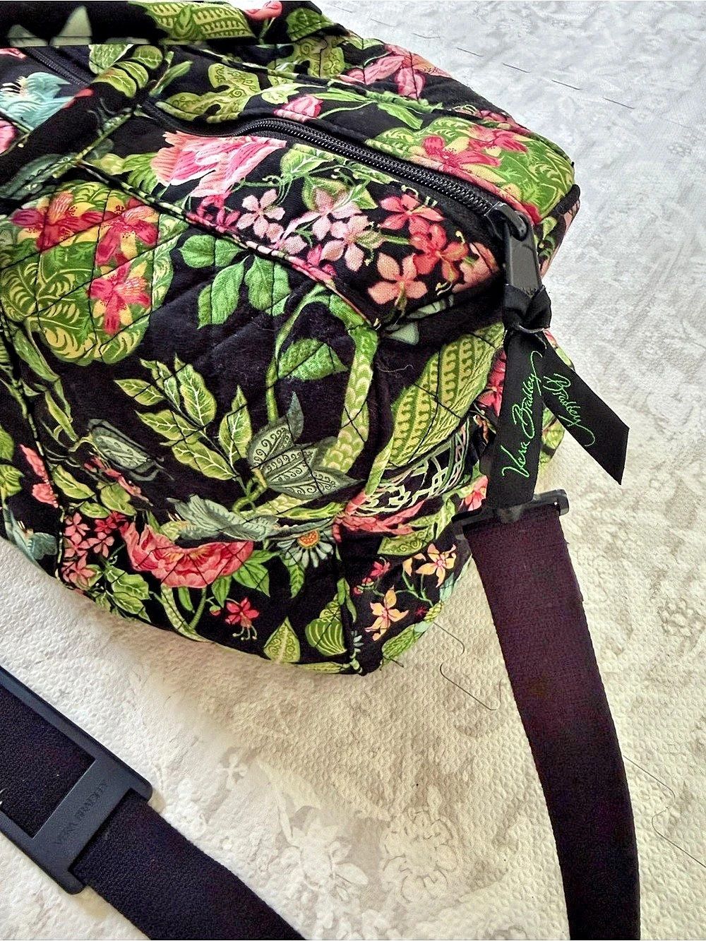 Vera Bradley Tote Shoulder Bag Botanica - Picture 3 of 9